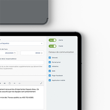Système de gestion des communications